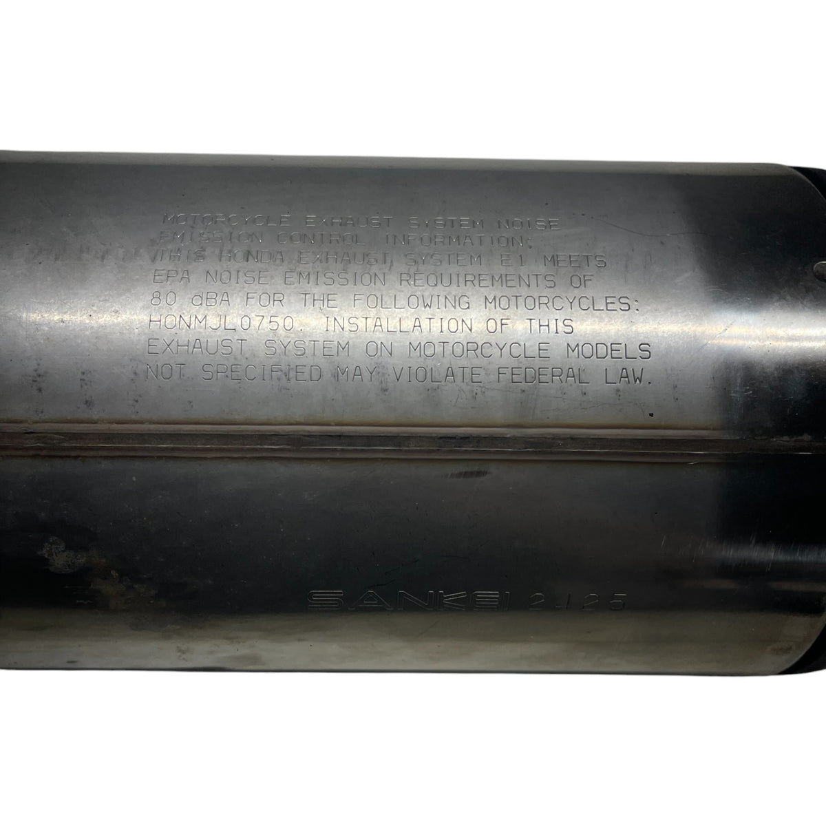 Honda NC750D Integra RC71 14-15 OEM Endschalldämpfer HM MJL E1 gebraucht