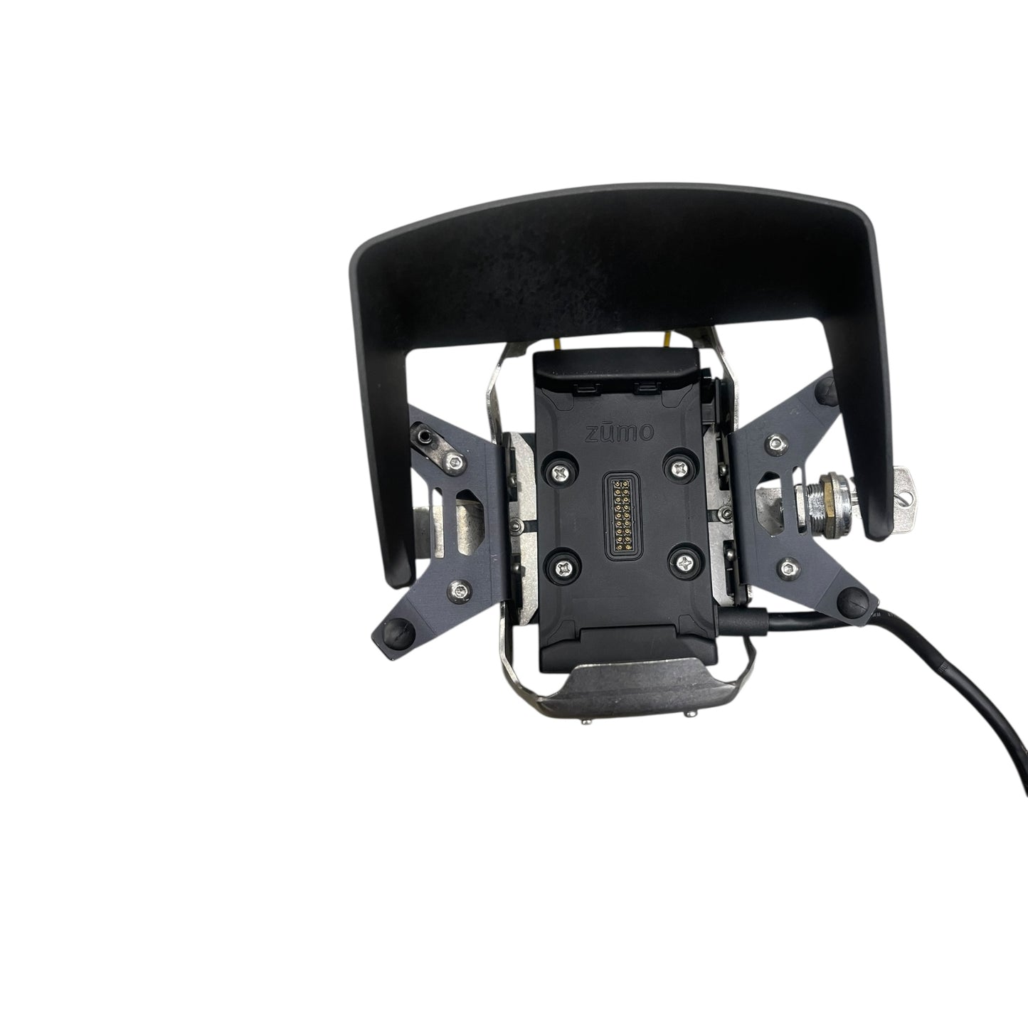 Touratech Navihalter/ Stromsatz BMW abschliessbar Garmin Zümo 595/590 gebraucht 01-065-0790-0