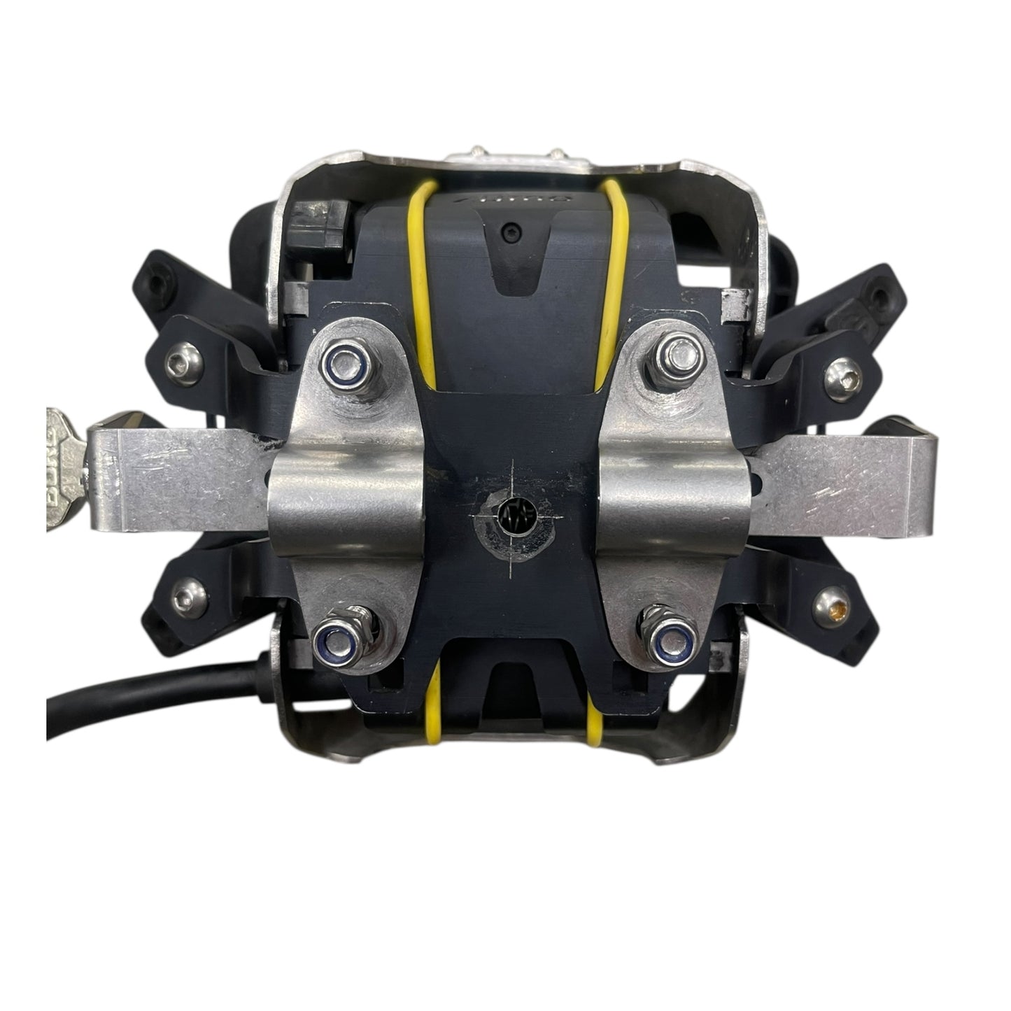 Touratech Navihalter/ Stromsatz BMW abschliessbar Garmin Zümo 595/590 gebraucht 01-065-0790-0