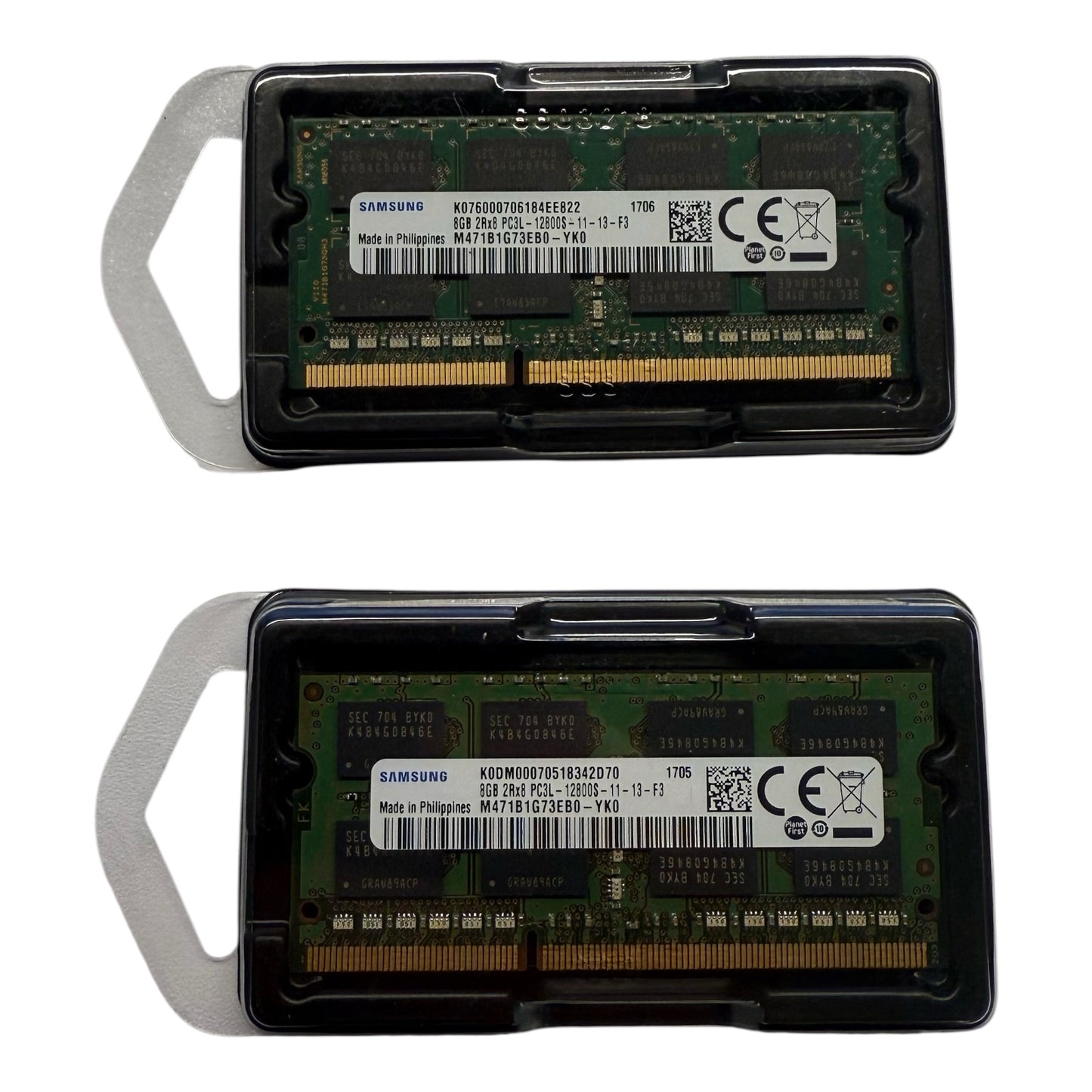 Samsung 16 GB DDR3 2RX8 PC3L-12800S-11-11-F3 RAM Speicher 1.35V Laptop Notebook