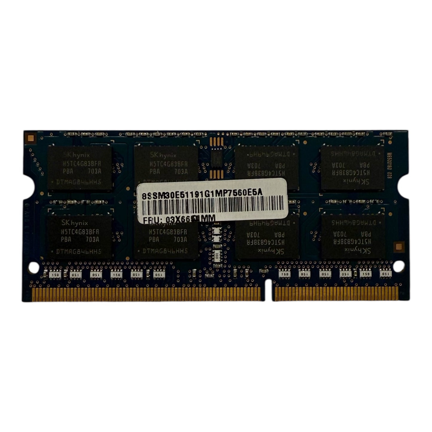 SK Hynix 8GB 2RX8 DDR3L 1600Mhz PC3L-12800S Laptop-Speicher RAM 1.35 V PC12800