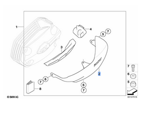 BMW R1200GS/ADV K25 Ventildeckelschutz Satz 71607681771/2 OEM gebraucht