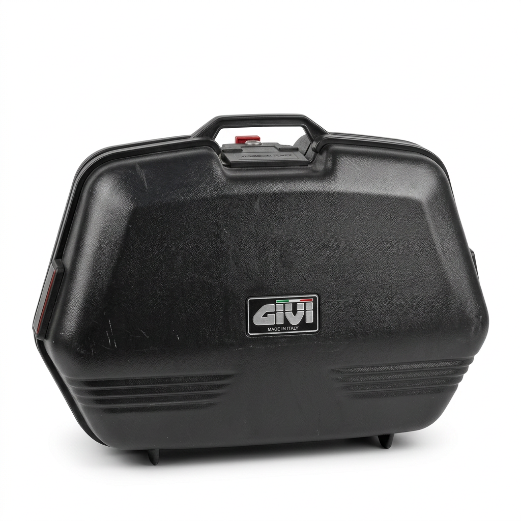 GIVI E28 MONOKEY Motorradkoffer – 28 Liter, Schwarz, einzeln gebraucht