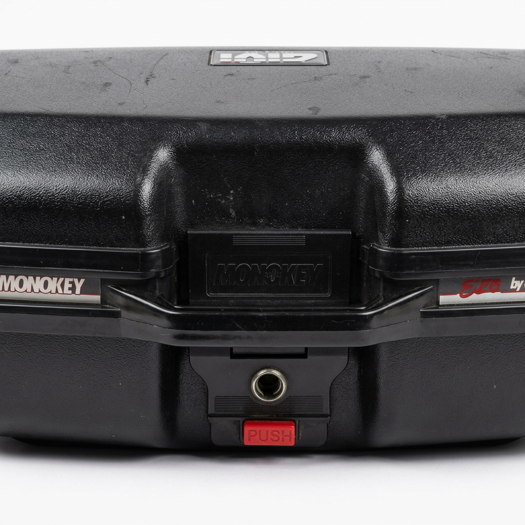 GIVI E28 MONOKEY Motorradkoffer – 28 Liter, Schwarz, einzeln gebraucht